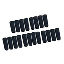20PCS Black Knitted Furniture Socks Table Legs Socks Floor Protector Home Decor