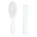 2pcs/Set Newborn Baby Hair Comb+Brush Soft Infant Head Massager Hair Care