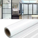 1* Roll Removable Window Frosted Glass Stickers Bathroom Film Privacy B8H2