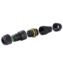 Waterproof Electrical Cable Wire 3 Pin Connector Outdoor Plug Socket 5-8.5mm