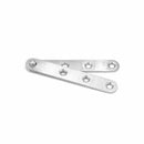 4x Brushed 360 Degree Rotatable Door Pivot Hinge One-Word Hinge Stainless Steel