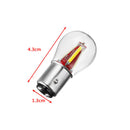 4Filament LED 1157 BAY15D 21/5W Car Reverse Backup Stop Brake Light Bulb White