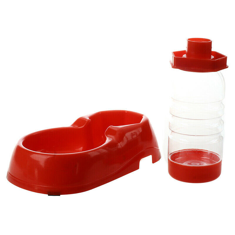Automatic water dispenser/ pet dog cat tray feeder