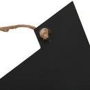 arrow hanging black chalkboard MESSAGE FUN PLAQUE KITCHEN GIFT HOME NOTE ME T8V6
