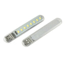 USB LED Lamp 8 Leds Lamp Lighting Computer Mobile Power Small Night Light