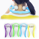 New Comfortable Neck Massager Roller Shoulder Back Pain Ball Self-massage Bj