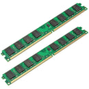 4 GB (2x2GB) DDR2 PC2-6400 DDR2-800 MHZ MEMORY DIMM PC DESKTOP RAM for AMD  K6W9