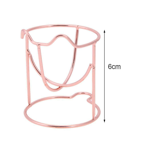 Cat Pattern Cosmetic Water Drop Egg Puff Stand Bracket Puff Drying Holder A#S