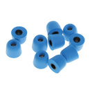 60 Pieces Silicone 4.5mm Eartips Bud Earbud Eargels Memory Foam For Earphone