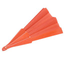 Butterflies Fan Lily Flowers Pattern Wedding Gift,Orange
