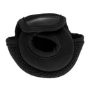 Fly Fishing Reel Cover Pouch Fishing Reel Bag Reel Protector Glove - Black