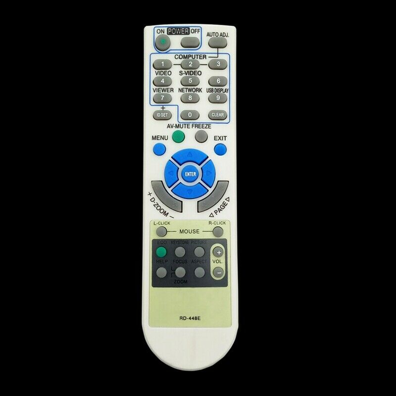 5X(Rd-448E Projector Remote Control For Nec Projector V260X+V300X+V260 Rd- Q3A8)