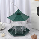 Waterproof Hanging Gazebo Bird Feeder Villa Outdoor Feeding For Garden DecoS Gw