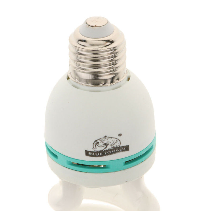 220V Reptile Basking Lamp UVB Halogen Bulb Calcium Light E27 Screw 26W