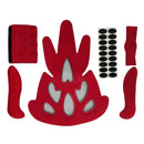 2Set Bike Helmet Pads Sponge Padding Kits Cycling Crash Hat Cushion Lining Liner