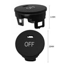 For 5 Series E60 E61 Heater Climate Air Conditioner OFF Button Repair Cap