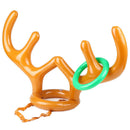 Inflatable Christmas Reindeer Antler Hat Ring Toss Christmas Party Game ToysB3C