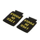 2pcs I Pee in Pools Soda Beer Stubby Tin Can Cooler Chilling Holder Sleeve