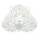 Leopard Iron on Stickers Washable Heat Transfer Patches For Clothes Applique  Z