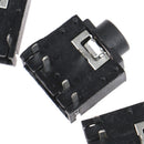 10PCS 3.5mm Female Stereo Audio Socket Headphone Jack Connector 5 Pin PCB MSEAU