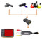 1 Pcs 1.8M (6.1ft) 1080P HDMI to AV Converter 3RCA CVBS Converter Adapter
