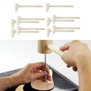 20Pcs Mini Wooden Mallet Leather Crafts Carving Stamping Hammer DIY Jewelry