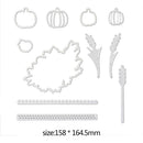 Halloween Cut Dies Paper-Cut Embossing Template for Stamps (Cutting Dies)