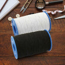 2 Rolls Elastic Latex Line Rope Quilting Thread Stitching Sewing Tool Kit