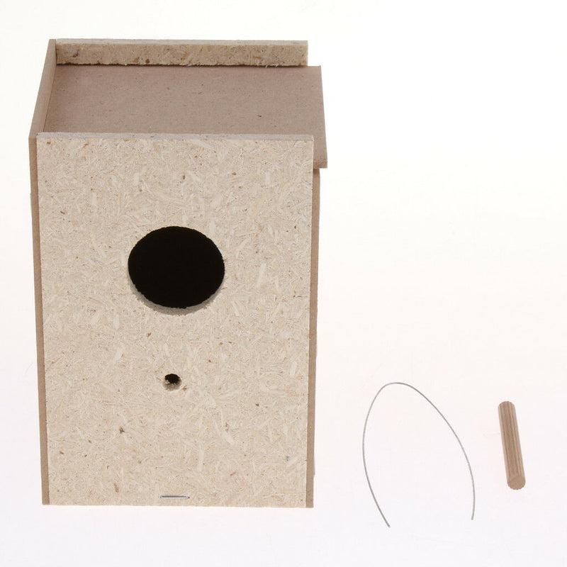 Small Animals Bird House Cages Parrot Breeding Nesting Box with Perch