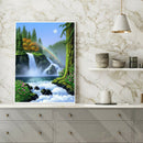 5D DIY Full Drill Diamond Painting River Rainbow Cross Stitch Mosaic Kit A
