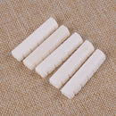 Tool Nut 43mm Bone Pre-Cut Fit for Electric Guitar Parts 6 String 5pcs Slotted