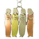 Necklace Best Friends Pendant Necklace Two Sisters