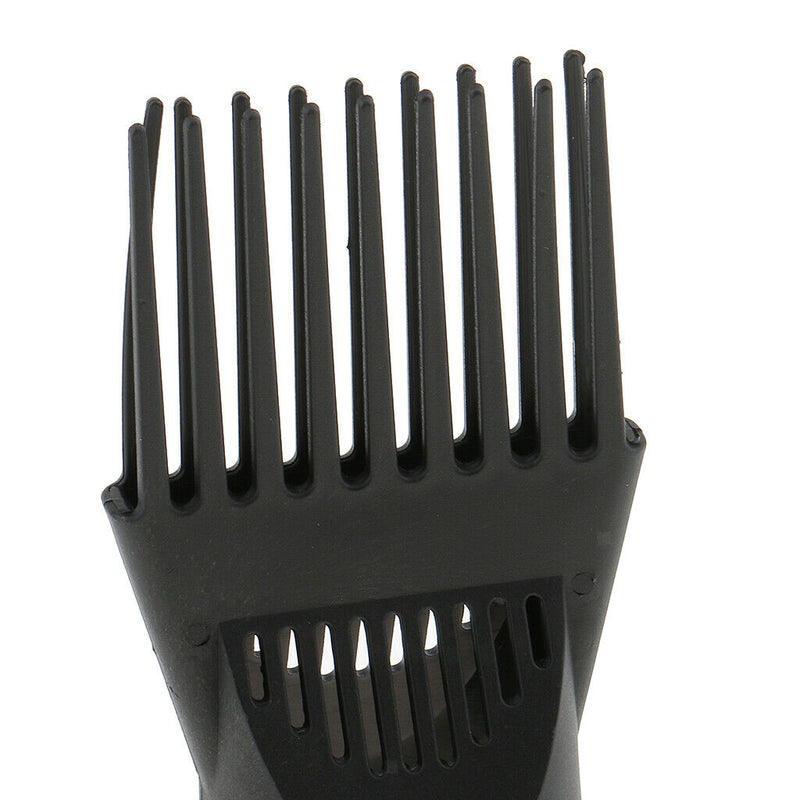 5x Salon Blow Dryer Comb Attachment Hair Blower Nozzle Brush Styling Tools Black
