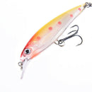 1pc 11cm/14g fishing lure artificial crank bait floating wobbler with two hooks>