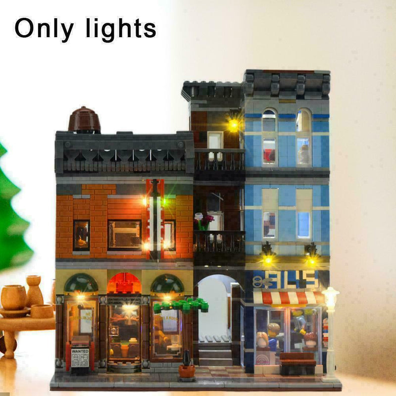 Lighting Kit For LEGO Creator 10246 Detective's Agency KIT ONLY) (LED LIGHT D9Q4