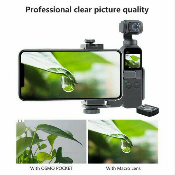 Wide Angle Lens for DJI Osmo Pocket Gimbal FOR ULANZI OP-6 Professional 10X Wide