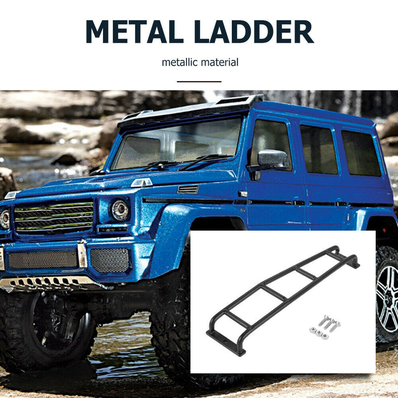 For 1/10 RC Crawler Car Traxxas TRX4 G500 Metal Rear Ladder Stairs Replacement