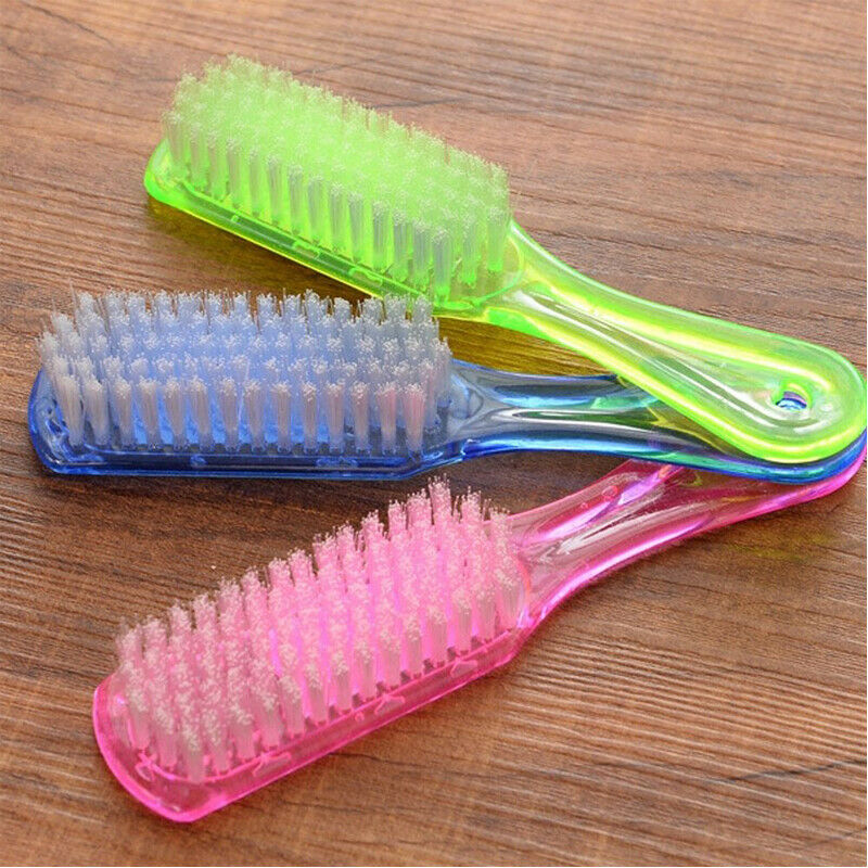 Professional New Nail Art Manicure Wash Tool Dust Cleaning Brush Rectangl GUD
