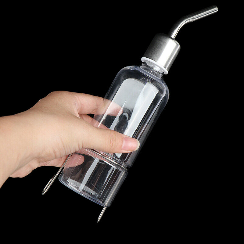 Pet Rabbit Hamster Drinker Nipple Bottle Dispenser Hanging Automatic DeviceB Hn