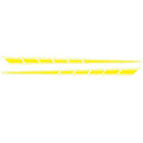 1 Pair Racing Stripes Vinyl Car Stickers Body Side Decals Decoration Styling