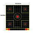 10x Shooting Paper Target Archery Splatter Targets Practicing Stickers