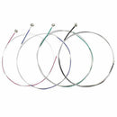 4pcs A Set of Violin Strings E-A-D-G Core Steel+Nickel Wound Exquisite Stri Q6H8