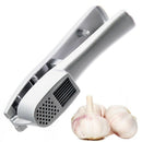 Garlic Press & Slicer 2 In 1 Aluminium Garlic & Ginger Mincer And Slicer Gr