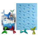 Mini Silicone Mermaid Tail Mold Fondant Cake Mold Cupcake KitchenBaking Tool MME