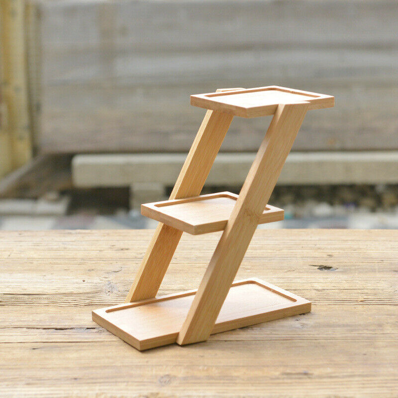 1 Set Cement Succulent Planter Pot Geometric Flower Pot 3 Bonsai Cactus Pla M7U3