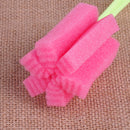 2pcs Sponge Brush Bottle Cup Glass Mug Washing Cleaning Kitchen Cleaner Tool  9"
