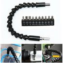 11x Flexible Extension Screwdriver Drill Bit Holder Link for Electronic Drill