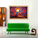 5D DIY Full Drill Diamond Painting Tree Cats Cross Stitch Embroidery Kit
