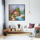 5D DIY Full Drill Diamond Painting House Rhinestone Mosaic Craft (B2255)