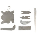 7Pcs Taper Welding Gauge Weld Inspection Gage Weld Seam Bead/Fillet/Crown T